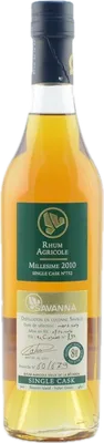 Bouteille de spiritueux : Rhum Agricole Single Cask de la marque Savanna