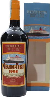 Bouteille de spiritueux : Grande-Terre 1998 de la marque Transcontinental Rum Line