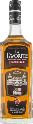 Bouteille de spiritueux : Coeur de Rhum de la marque La Favorite