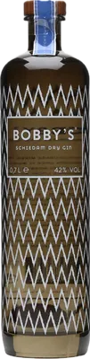 Bouteille de spiritueux : Schiedam Dry Gin de la marque Bobby’s