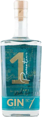 Bouteille de spiritueux : Gin NO. 1 – Provocateur de la marque Inge & der Honigbär