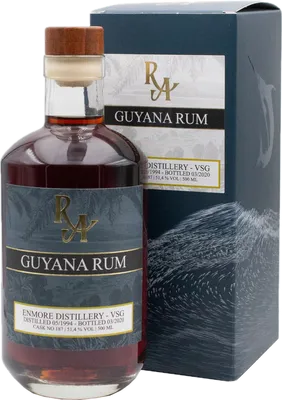 Bouteille de spiritueux : Guyana Rum de la marque Rum Artesanal