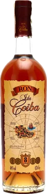 Bouteille de spiritueux : 8 Años de la marque Isla Coiba