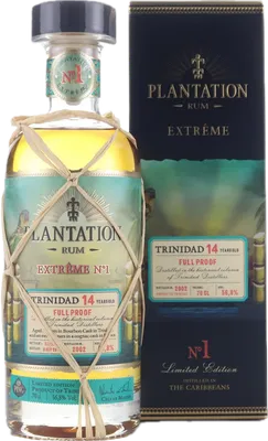 Bouteille de spiritueux : Extreme N°1 Trinidad 14 Years Old 13 Ping de la marque Plantation