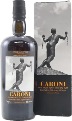 Bouteille de spiritueux : Heavy Trinidad Rum (LMDW) de la marque Caroni
