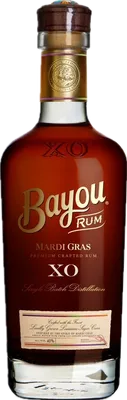 Bouteille de spiritueux : Mardi Gras XO de la marque Bayou