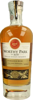 Bouteille de spiritueux : Single Estate Reserve - Velier 70th Anniversary Edition de la marque Worthy Park