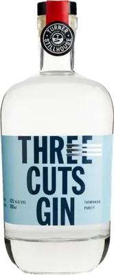 Bouteille de spiritueux : Three Cuts Gin – Founder’s Release de la marque Turner Stillhouse