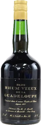Bouteille de spiritueux : Rare Rhum Vieux de la marque Montebello
