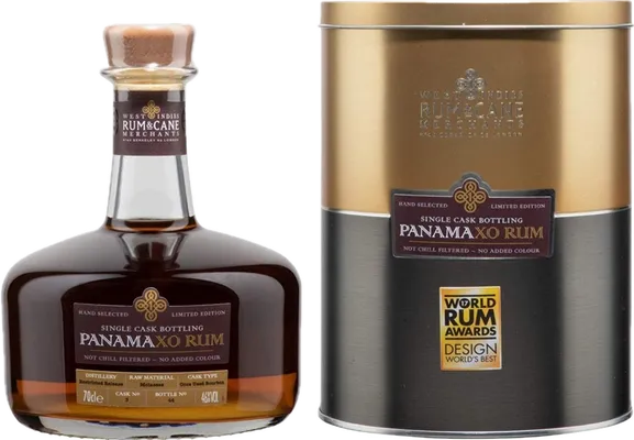 Bouteille de spiritueux : Panama XO de la marque Rum & Cane