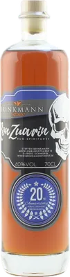 Bouteille de spiritueux : 20th Anniversary de la marque Brinkmann finest