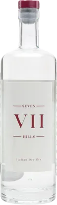 Bouteille de spiritueux : Italian Dry Gin de la marque Seven Hills