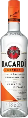 Bouteille de spiritueux : Orange de la marque Bacardi
