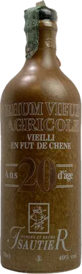 Bouteille de spiritueux : 20 Ans d'Age Ceramic de la marque Isautier