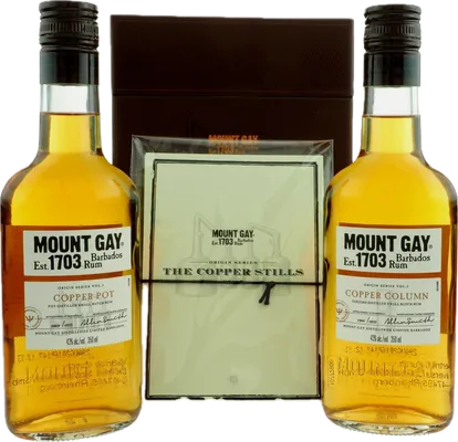 Bouteille de spiritueux : Copper Column (Origin Series Volume 2) de la marque Mount Gay