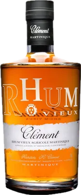 Bouteille de spiritueux : Silver de la marque Clément