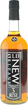Bouteille de spiritueux : Amber de la marque Old New Orleans Rum