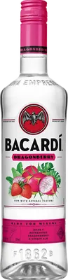 Bouteille de spiritueux : Dragonberry de la marque Bacardi