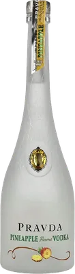 Bouteille de spiritueux : Pineapple Flavored Vodka de la marque Pravda