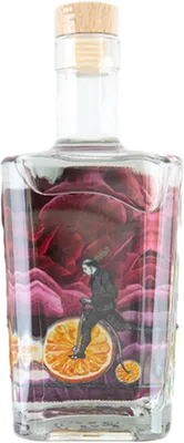Bouteille de spiritueux : Gin NO. 9 – Tomate & Zitrone de la marque Inge & der Honigbär