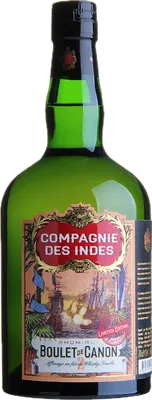 Bouteille de spiritueux : Boulet de Canon 2 de la marque Compagnie des Indes