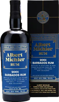 Bouteille de spiritueux : Barbados de la marque Foursquare