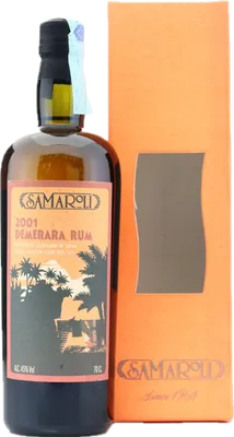 Bouteille de spiritueux : Demerara Rum de la marque Samaroli