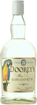 Bouteille de spiritueux : 3 ans de la marque Doorly's