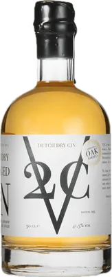 Bouteille de spiritueux : Barrel Aged Gin de la marque V2C