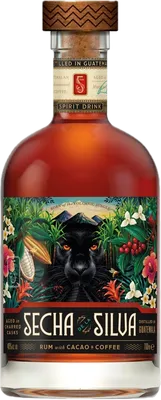 Bouteille de spiritueux : Rum with Cacao & Coffee de la marque Secha de la Silva