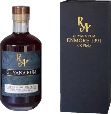 Bouteille de spiritueux : Guyana Rum de la marque Rum Artesanal
