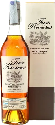 Bouteille de spiritueux : Single Cask de la marque Trois Rivières
