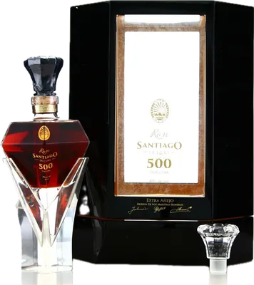 Bouteille de spiritueux : 500 de la marque Santiago de Cuba