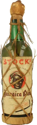 Bouteille de spiritueux : Jamaica Rum 50's de la marque Stock's