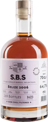 Bouteille de spiritueux : Belize de la marque S.B.S