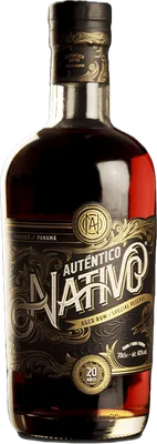 Bouteille de spiritueux : 20 Años Special Reserve de la marque Auténtico Nativo