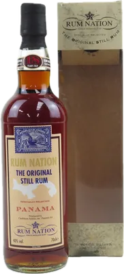 Bouteille de spiritueux : Panama The Original Still Rum de la marque Rum Nation