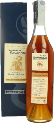 Bouteille de spiritueux : Lontan Grand Arôme de la marque Savanna