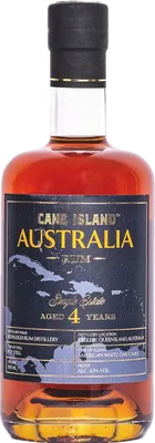 Bouteille de spiritueux : Australia Aged 4 Years de la marque Cane Island