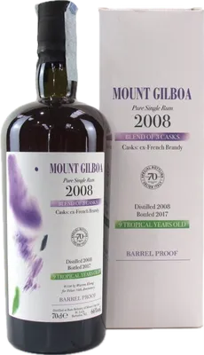 Bouteille de spiritueux : Warren Khong Mount Gilboa de la marque Vélier