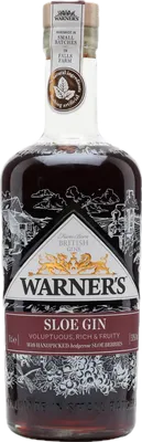 Bouteille de spiritueux : Sloe Gin de la marque Warner Edwards
