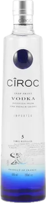 Bouteille de spiritueux : Snap Frost de la marque Cîroc