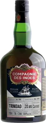 Bouteille de spiritueux : Trinidad de la marque Caroni