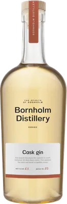 Bouteille de spiritueux : Cask Gin de la marque Bornholm Distillery