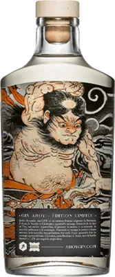 Bouteille de spiritueux : Edition Limitée N°1: Démon X Tigre de la marque Ahoy Gin