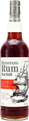 Bouteille de spiritueux : Demerara Rum Pot Still (Coal Ila Cask) de la marque Diamond