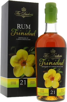 Bouteille de spiritueux : Trinidad (Caroni Distillery) 21 Years Old 1998 de la marque The Duchess
