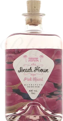 Bouteille de spiritueux : Pink Spiced de la marque Beach House