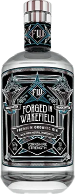 Bouteille de spiritueux : Yorkshire Strength de la marque Forged in Wakefield