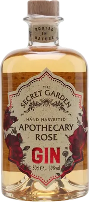 Bouteille de spiritueux : The Apothecary Rose Gin de la marque Secret Garden